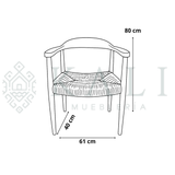 Silla Cancun Tejida