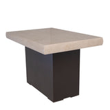 Comedor marmol crema p/4 orbit