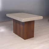 Mesa Mármol Crema p/4