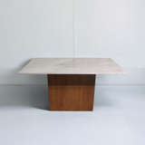 Mesa Mármol Carrara p/6