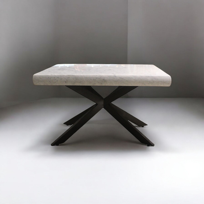 Mesa Mármol Carrara Con Faldón P/4