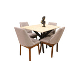 Comedor Mármol Crema Marfil