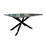 Mesa Granito Dark Silver p/8