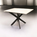 Mesa Mármol Crema Marfil p/4