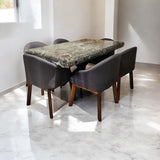 Comedor Mármol Verde Lepanto p/6