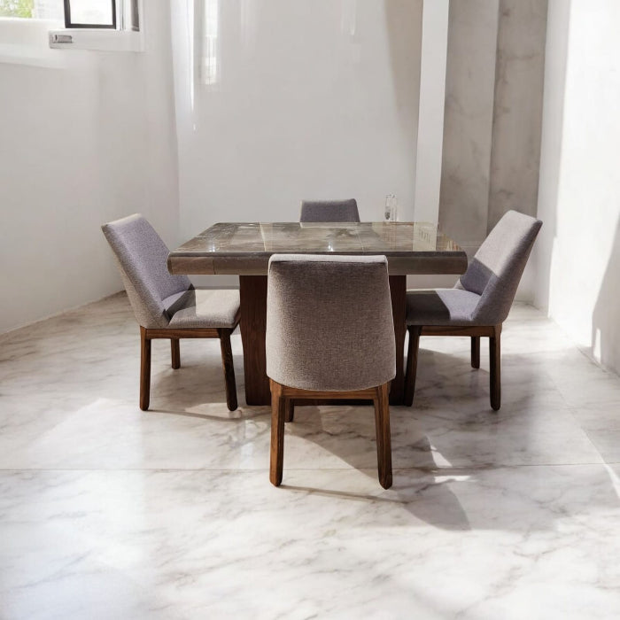 Comedor Mármol Santo Tomas p/4