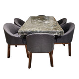 Comedor Mármol Verde Lepanto p/6