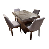 Comedor Mármol Santo Tomas p/4