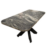 Centro de Mesa Granito Dark Silver