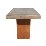 Mesa Mármol Gris Santo Tomas p/4