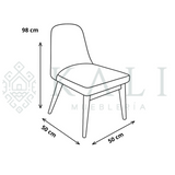 Comedor Granito Negro P/4